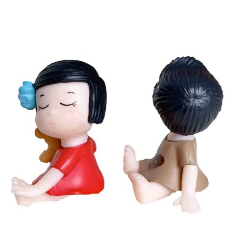 Dziewczynka i chłopiec - Pierwsze Walentynki