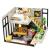 Miniaturowy domek Duńskie hygge