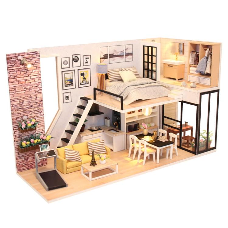 Miniaturowy domek Loft na Manhattanie