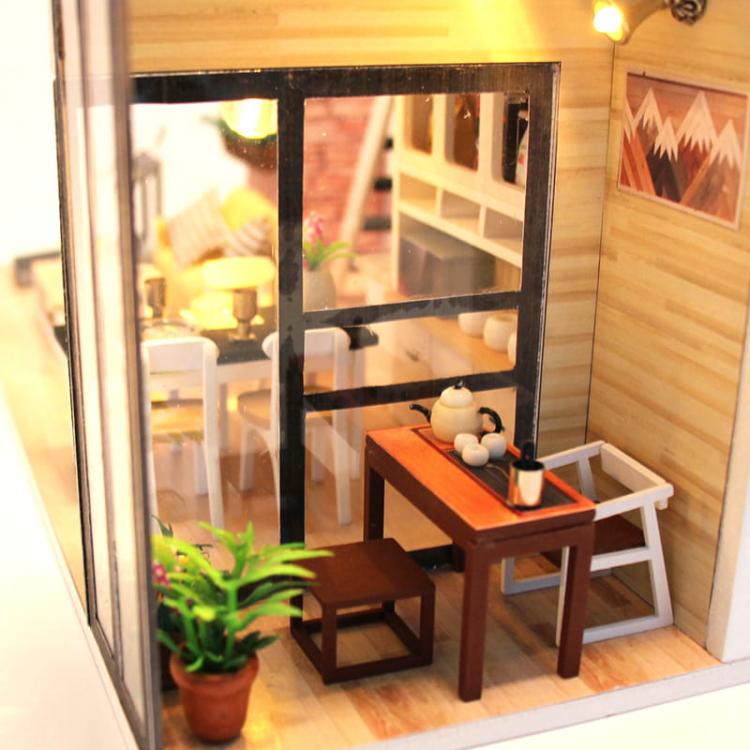 Miniaturowy domek Loft na Manhattanie