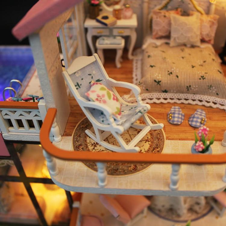 Lukrowy poranek* - miniaturowy domek DIY