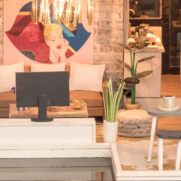 Miniaturowy domek Wymarzone Hollywood