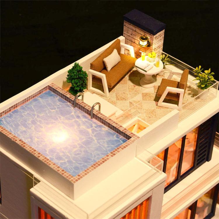 Miniaturowy domek Nowoczesny Singapur