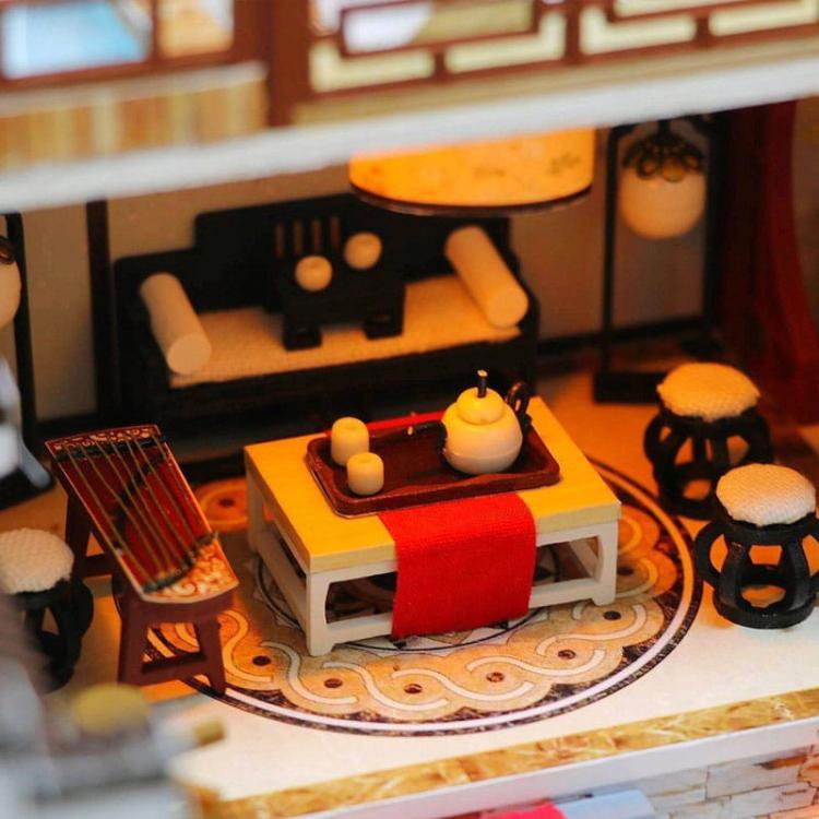 Miniaturowy domek - Dom Kwitnącej Wiśni