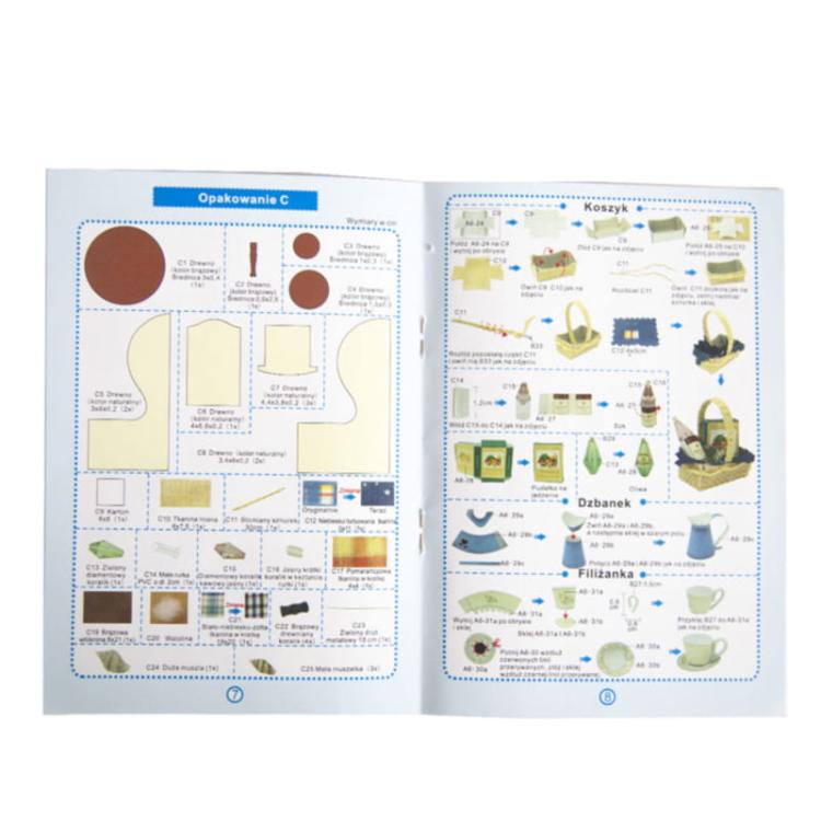 Miniaturowy domek - Słoneczne popołudnie