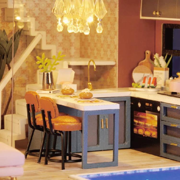 Miniaturowy domek - Lazurowe wybrzeże