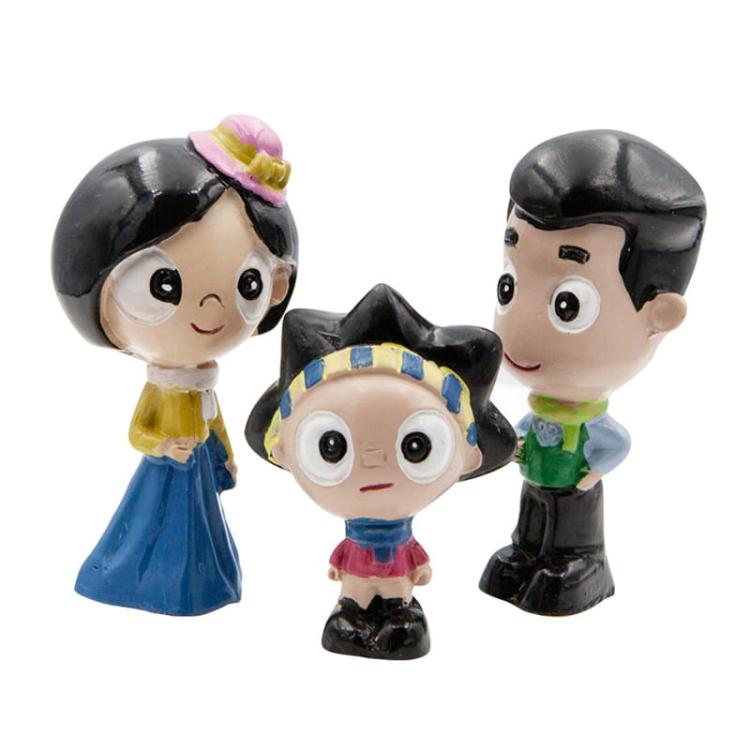 Miniaturowe figurki Rodzina.
