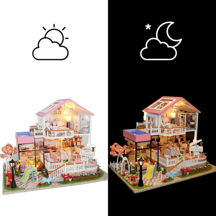 Lukrowy poranek* - miniaturowy domek DIY