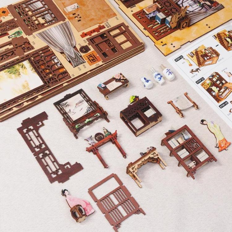 Altana Białej Orchidei*- Book Nook CuteBee