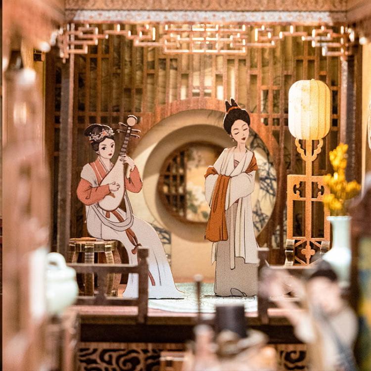 Kwiat jaśminu Dynastii Qing*- Book Nook CuteBee