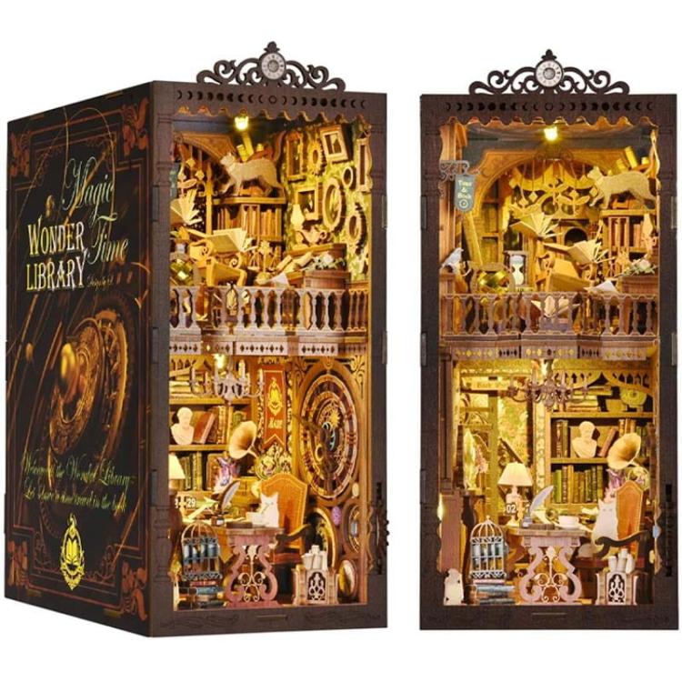 Świątynia wiedzy* - Miniaturowy domek Book Nook Aslowsnail