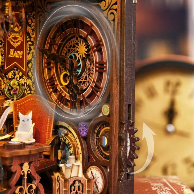 Świątynia wiedzy* - Miniaturowy domek Book Nook Aslowsnail