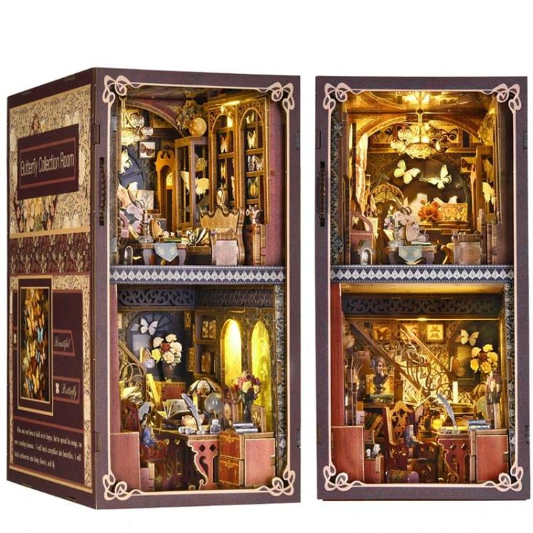 Muzeum motyli*- Miniaturowy domek Book Nook Aslowsnail