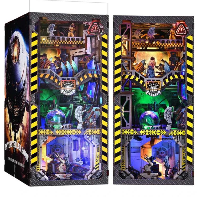 Interstellar*- Miniaturowy domek Book Nook Aslowsnail