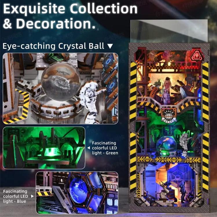 Interstellar*- Miniaturowy domek Book Nook Aslowsnail