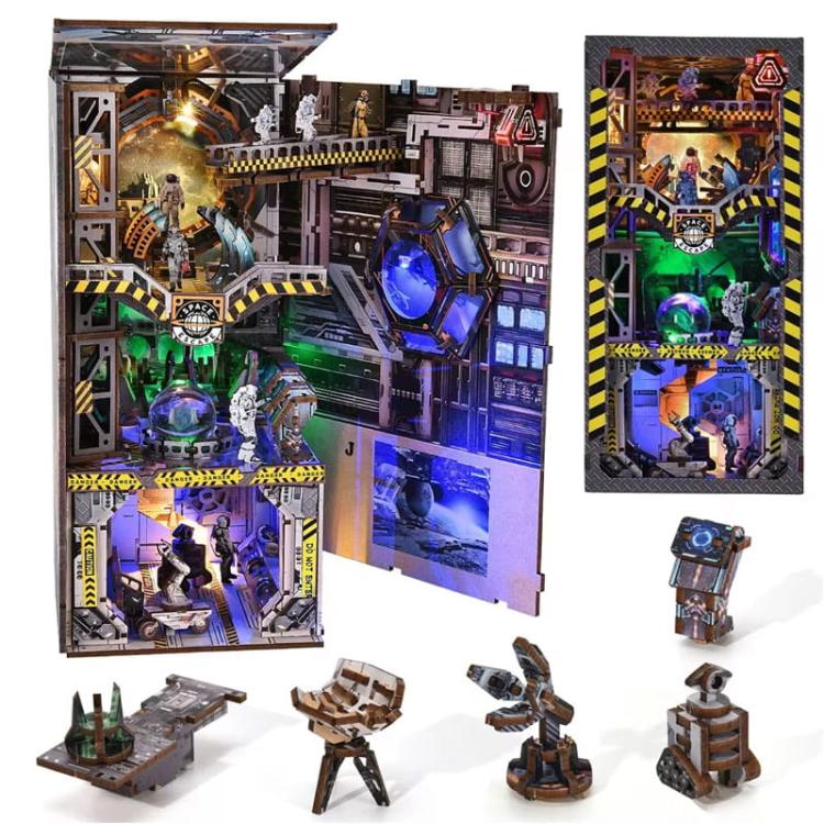 Interstellar*- Miniaturowy domek Book Nook Aslowsnail