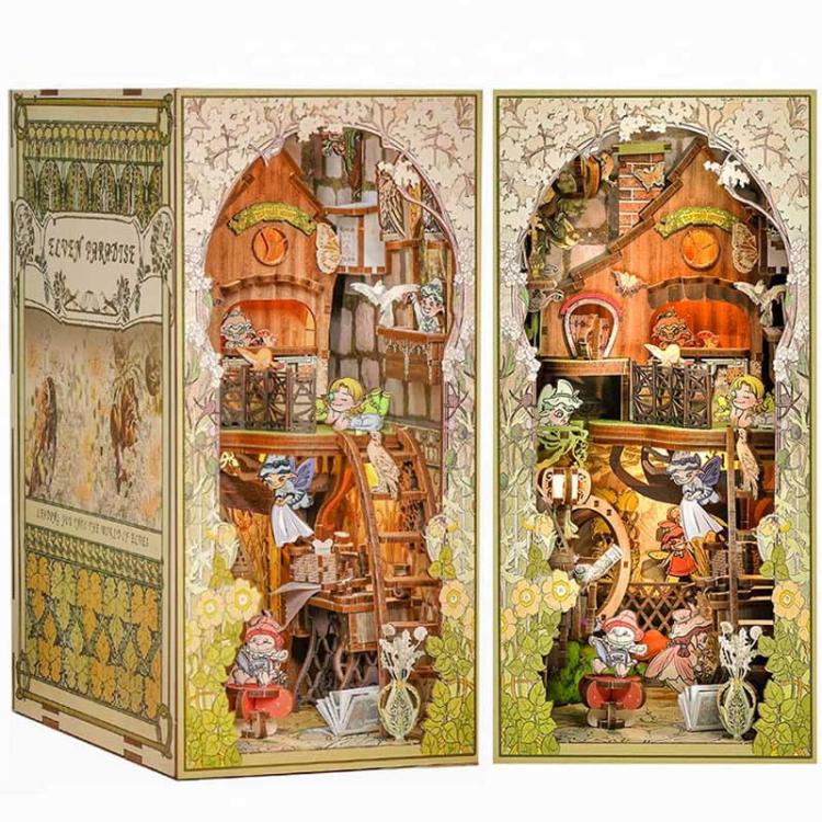 Siódme niebo - Miniaturowy domek Book Nook CuteBee