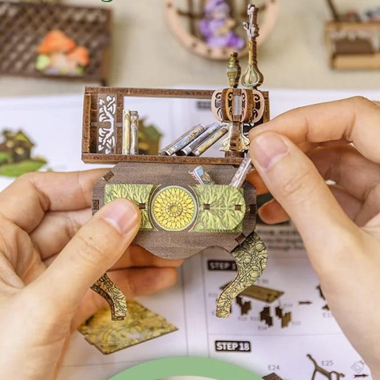 Siódme niebo - Miniaturowy domek Book Nook CuteBee