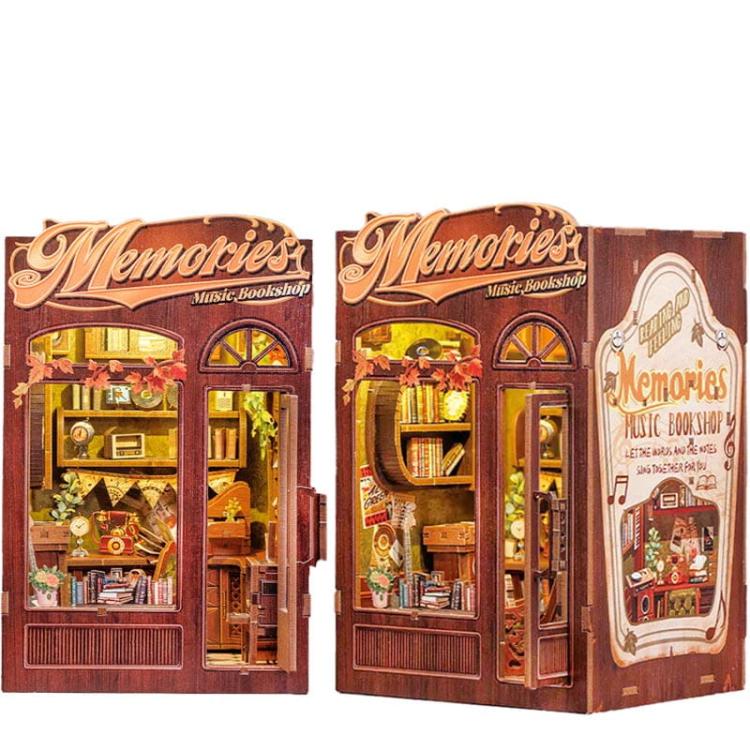 Retro Winyle* - Miniaturowy domek mini Book Nook CuteBee