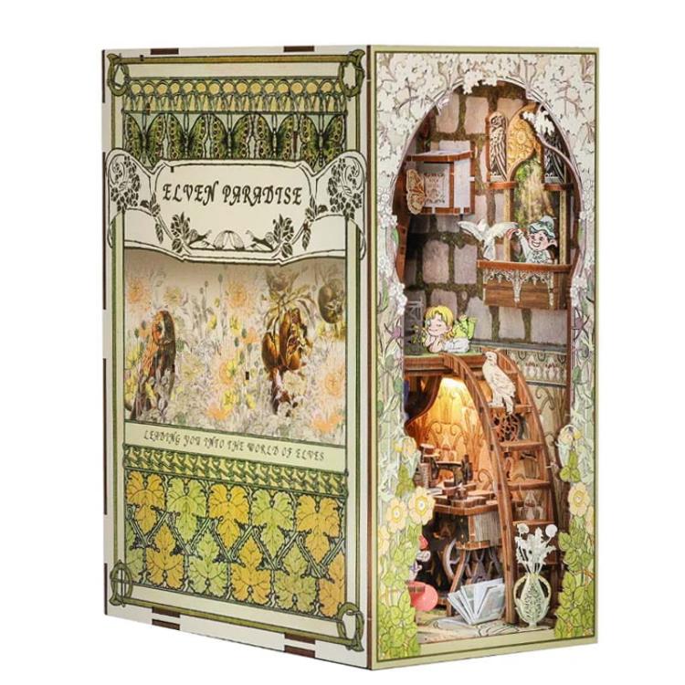 Siódme niebo - Miniaturowy domek Book Nook CuteBee