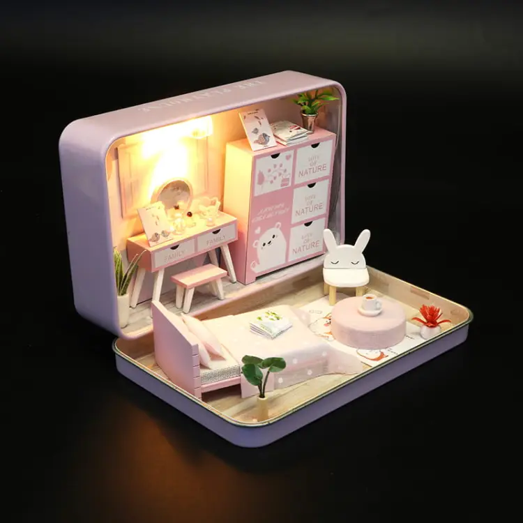 Miniaturowy domek Niedzielny poranek