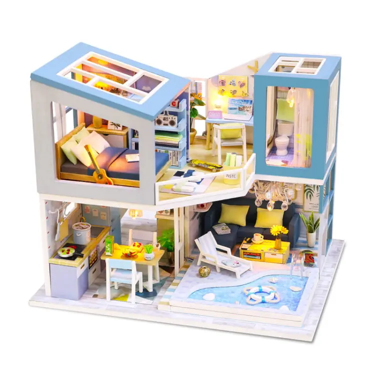 Miniaturowy domek Hiszpańska riviera