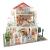 Miniaturowy domek Willa w kwiatach