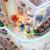 Miniaturowy domek Willa w kwiatach
