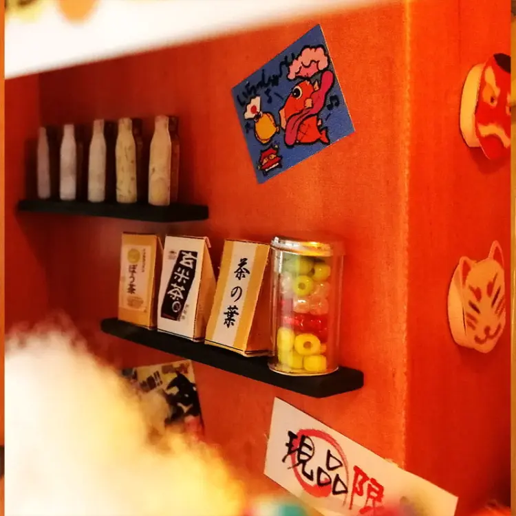 Miniaturowy domek Sklepik w Tokio