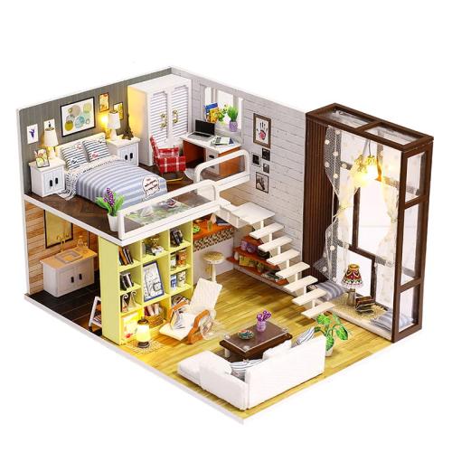 Miniaturowy domek Nowoczesny domek Zuzi