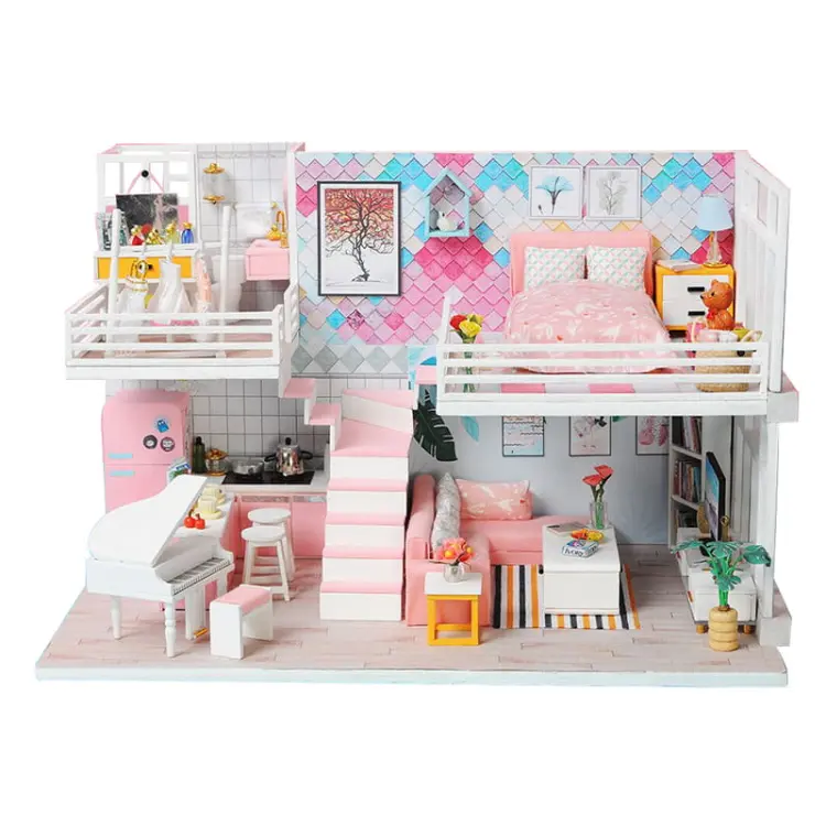 Miniaturowy domek Spotkanie z przyjaciółkami