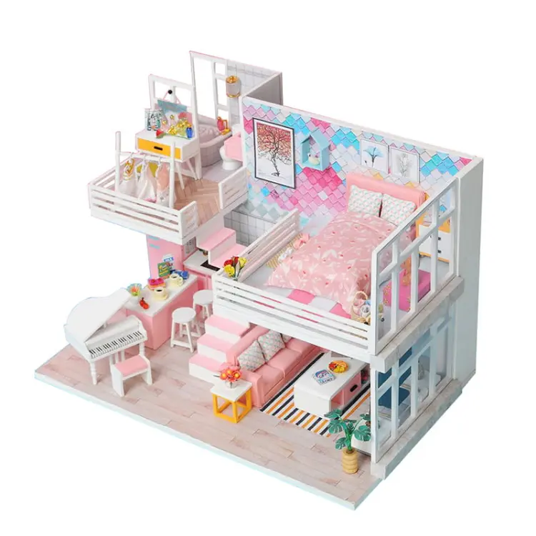 Miniaturowy domek Spotkanie z przyjaciółkami