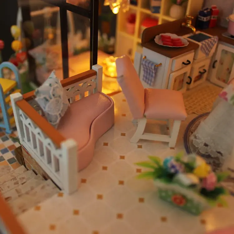 Lukrowy poranek* - miniaturowy domek DIY