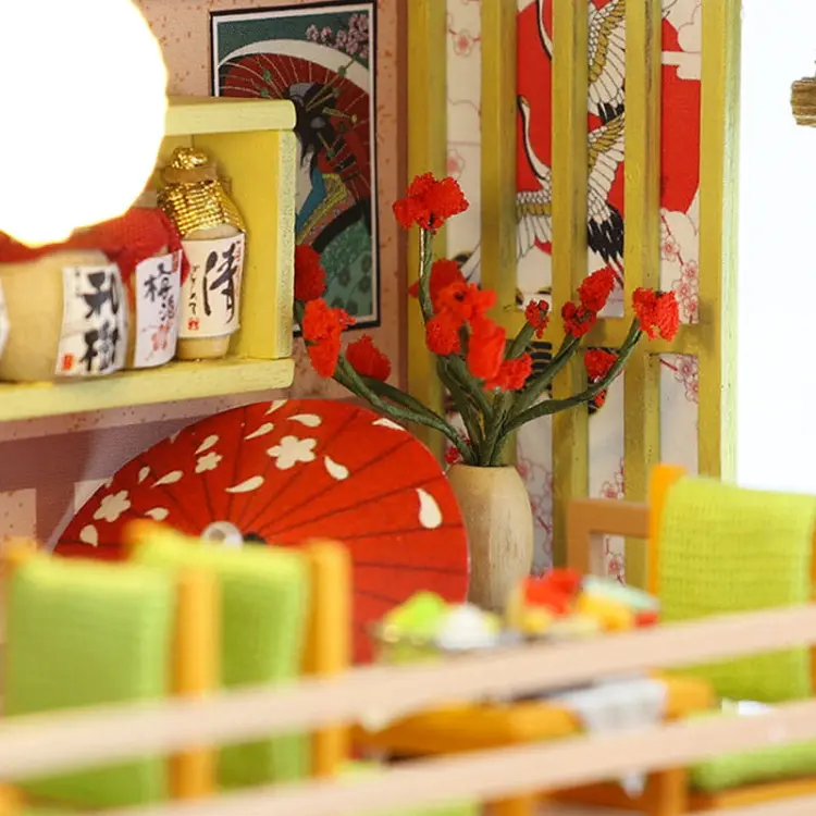 Miniaturowy domek - Sakura sushi