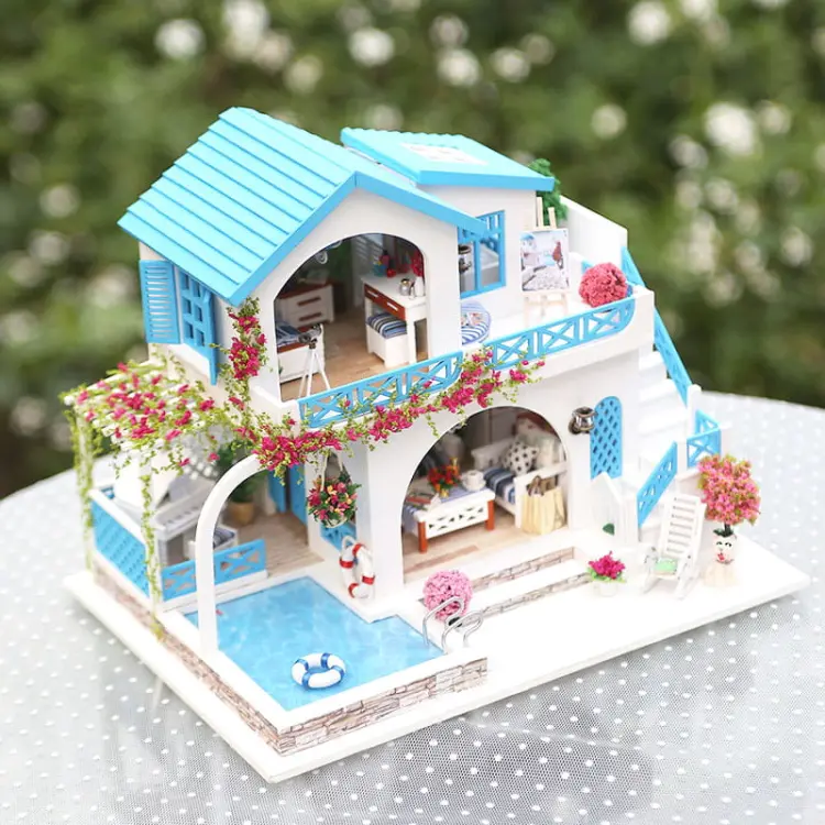 Miniaturowy domek Pocztówka z Krety
