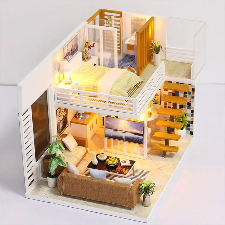 Miniaturowy domek Wygodny i elegancji