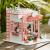 Miniaturowy domek Urocza kwiaciarnia