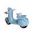 Skuter Vespa niebieska 4.jpg