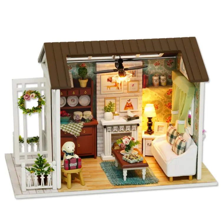 Miniaturowy domek - Domek na wsi