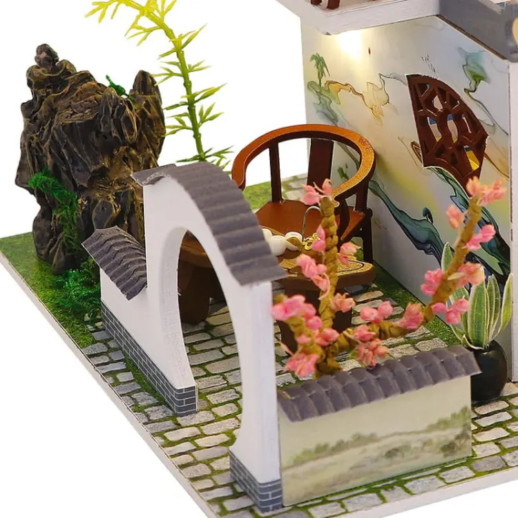 Miniaturowy domek - Kolorowa Azja
