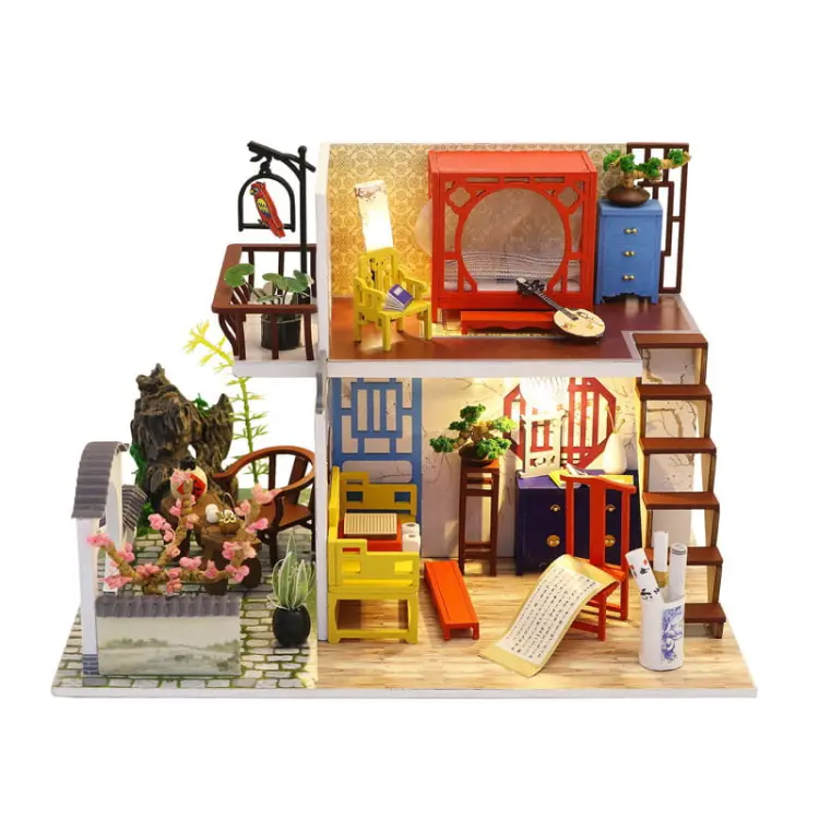 Miniaturowy domek - Kolorowa Azja