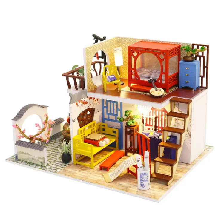 Miniaturowy domek - Kolorowa Azja