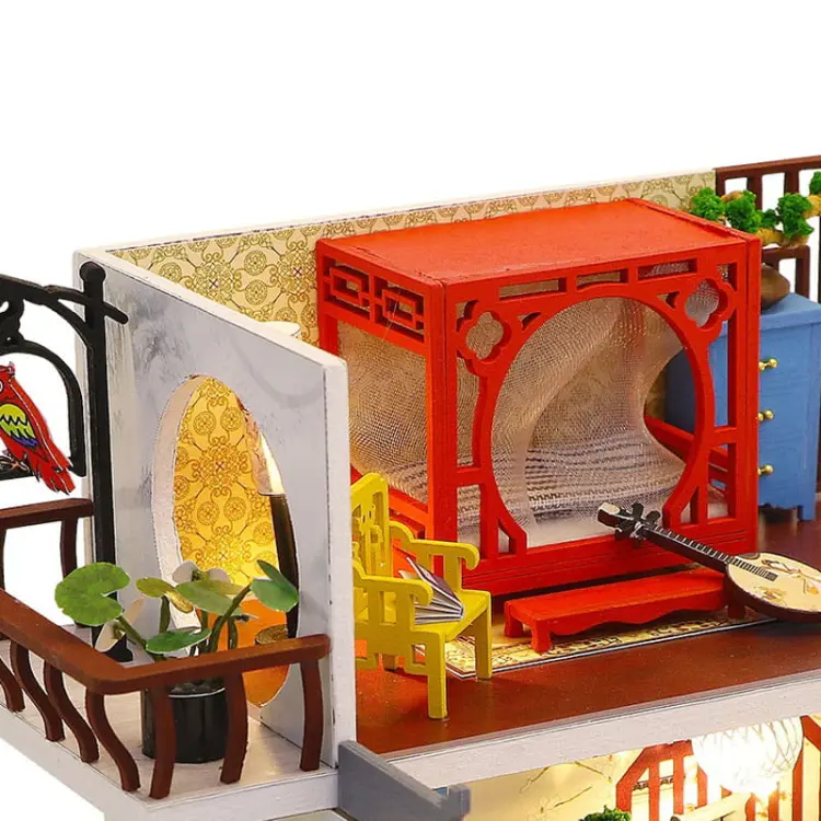 Miniaturowy domek - Kolorowa Azja