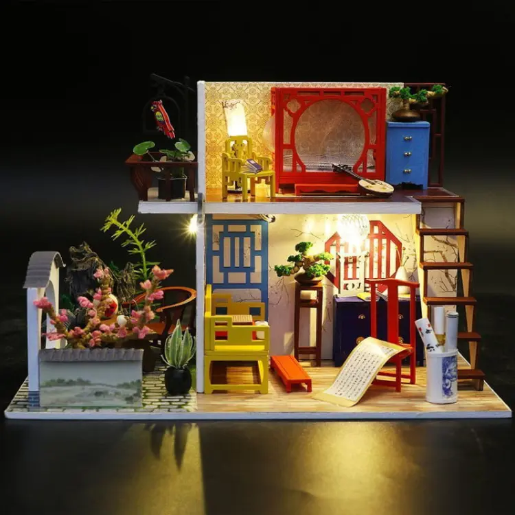 Miniaturowy domek - Kolorowa Azja