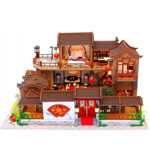 Miniaturowy domek - Dom Kwitnącej Wiśni
