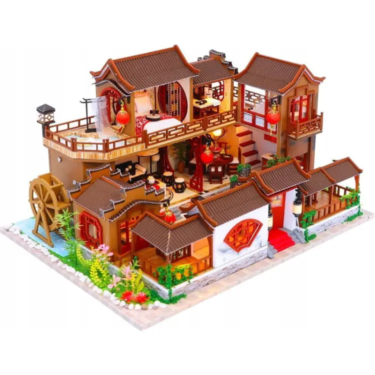 Miniaturowy domek - Dom Kwitnącej Wiśni