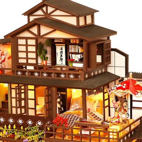 Miniaturowy domek - Pałac Wiecznej Wiosny