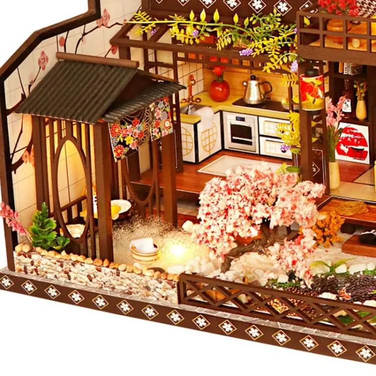 Miniaturowy domek - Pałac Wiecznej Wiosny