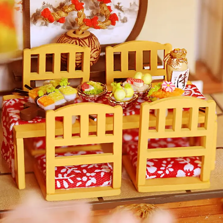 Miniaturowy domek - Pałac Wiecznej Wiosny