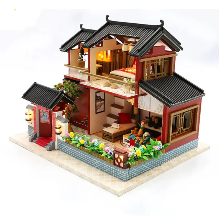 Miniaturowy domek - Klasyczny Szanghaj